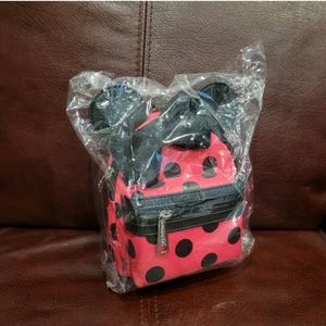 Disney Parks Loungefly Minnie Mouse Polka Dot Wristlet new